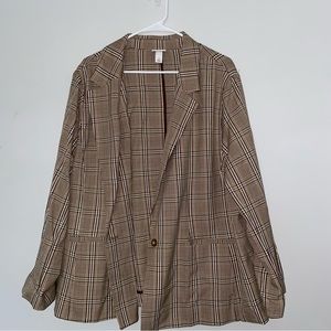 Plaid blazer